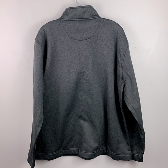 Van Heusen Flex Never Tuck Classic Fit 1/4 Zip Pullover Gray NEW! - Picture 4 of 7